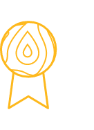 hydro vision irrigation yellow award icon